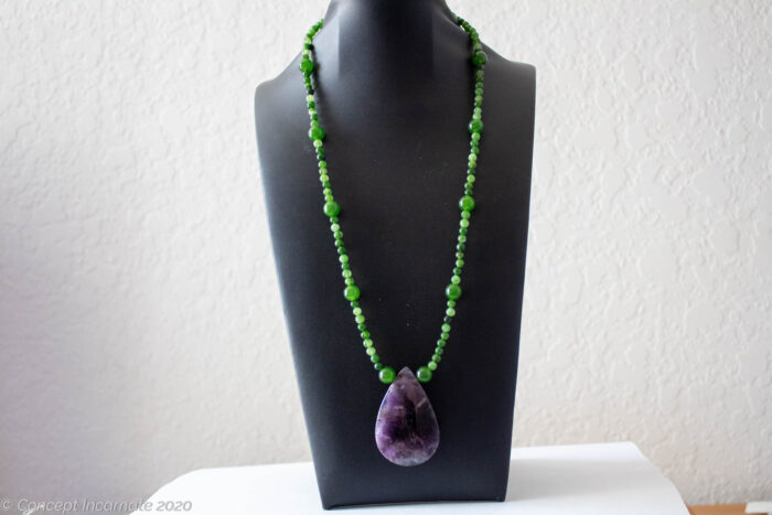 amethyst necklace