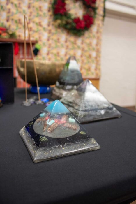 resin pyramid